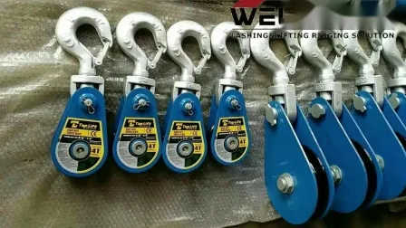 HDG. Seilzugblock mit Schäkel für Seilzugblock Seilzugblock Seilrolle Hebeblock